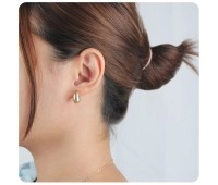 Silver Stud Earring STS-6115-GP